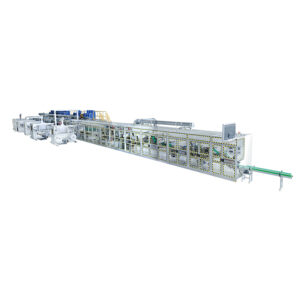 Full servo Three-piece BabyPull-up Diaper/TrainingPants Diaper Production Line